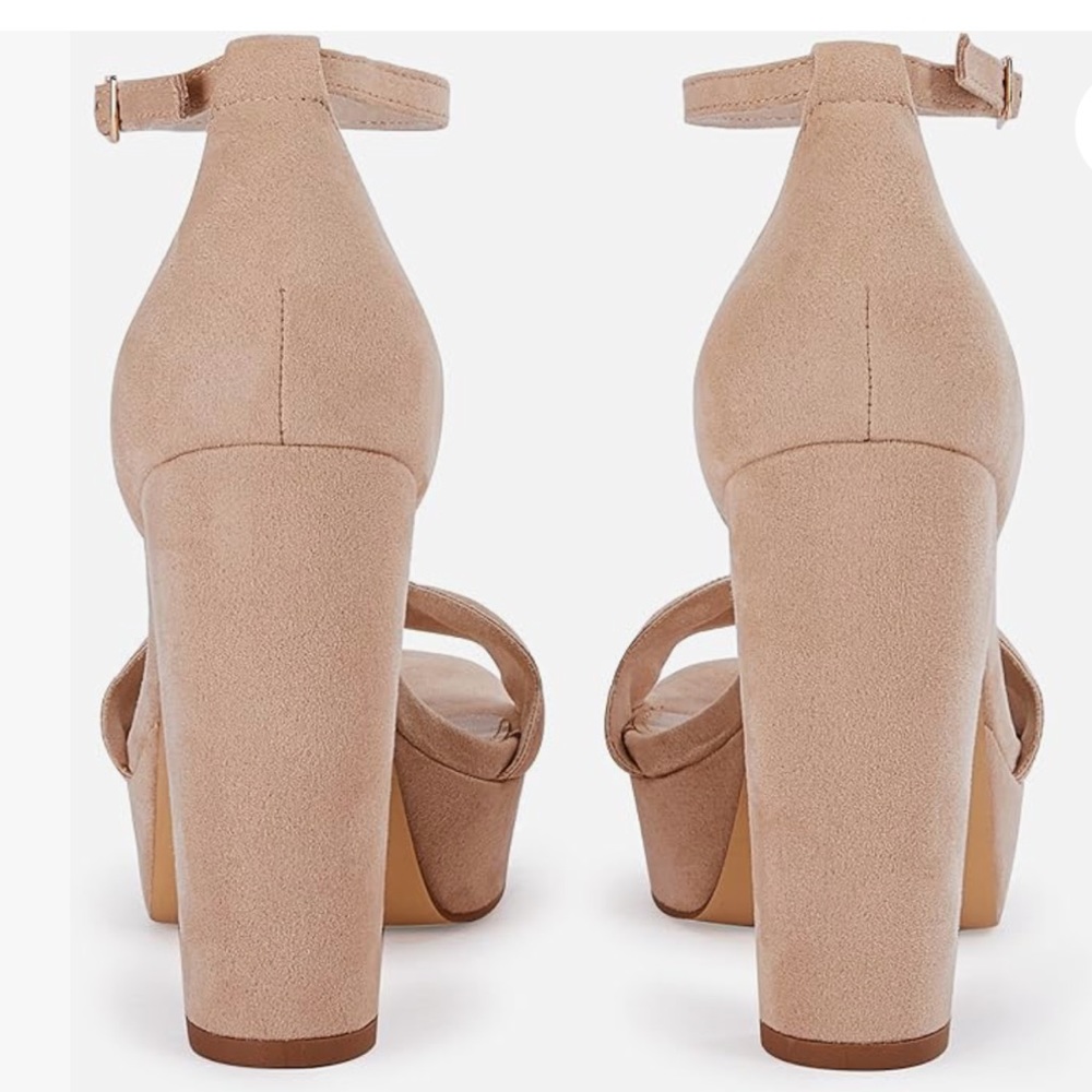 Platform heeled sandals - Picture 3 of 11
